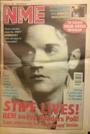 MICHAEL STIPE R.E.M NME 2ND JAN 1993 SUEDE JAMES SUGAR MANICS MORRISSEY