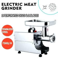 Cooks Electric Stainless Steel Meat Slicer Andarquitecture