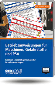 Raumpflegerin, bewerbung muster für die reinigung, download anschreiben vorlage, bewerbungsschreiben. Betriebsanweisungen Fur Maschinen Gefahrstoffe Und Psa Cd Grundversion Praxishilfen Arbeitssicherheit Ecomed Storck Shop