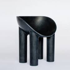 Faye Toogood Roly Poly Dining Chair Charcoal Dining Chairs Lounge Chair Outdoor Diy Chair