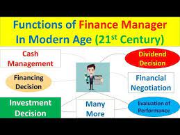 With a few changes to the responsibilities section, this job. Functions Of Finance Manager In Modern Age Corporate Finance Financial Management Youtube