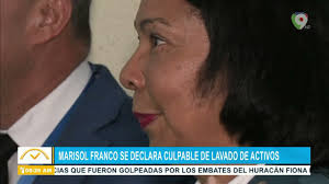 Marisol Franco se declara culpable de lavado de activos