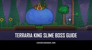 A good way of defeating enemies while at low health is to open a door, fling the yoyo through it, and close the door, essentially using the yoyo through walls. Terraria King Slime Boss Guide Corrosion Hour