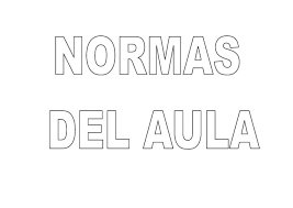 Además, las normas en el aula, en el en el aula no está permitida la violencia, ni las actividades ajenas al aprendizaje escolar. Normas De Clase Para Colorear Escuela En La Nube