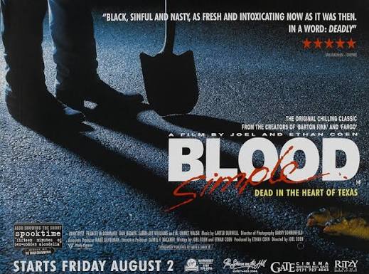 BLACK HOLE REVIEWS: BLOOD SIMPLE (1984) - the first from the Coen brothers