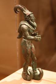 A Magnificent And Important Proto Elamite Arsenical Copper Striding Figure With Ibex Horns A Raptor Skin Draped Around The Shoulders And Upturned Boots Ancient Art Ancient Mesopotamia Ancient Civilizations