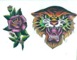 A tattoo is a form of body modification where a design is made by inserting ink, dyes, and/or pigments, either indelible or temporary, into the dermis layer of the skin. Tattoo Practice By Thepainteddogg On Newgrounds