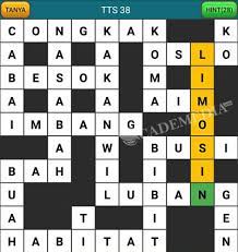 Kunci jawaban tts campuran 5. Kunci Jawaban Tts Pintar 38