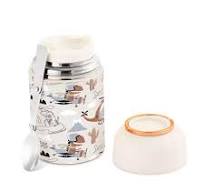 Amazon.com: CUPADA Cartoon Dinosaur Airplane Food Jar, Retro Dino Aircraft  Insulated Hot Food Jars Vacuum 17OZ with Handle Lid for Work Trip Picnic ...