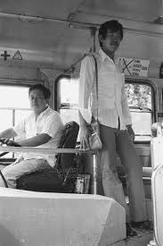 60s Public Bus Driver And Conductor History Of Singapore Singapore Photos New Bus