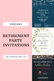 How To Plan A Retirement Party Pretty Printables Ink Retirement Party Invitations Retirement Parties Retirement Invitations