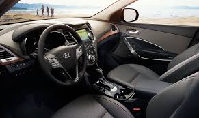 2017 Santa Fe Interior Hyundai Santa Fe Sport Hyundai Santa Fe Santa Fe Sport