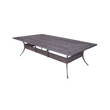 We carry virtually every style and shape of table imaginable, from mission tables to quaint country tables and more. Ipatio Outdoor Cast Aluminum 60x108 Inch Rectangle Dining Table Sits For 12 The Home Depot Canada