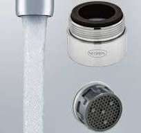 1.0 gpm Dual Thread Vandal Proof Aerated Stream PCA Regular Bathroom Faucet  Aerator