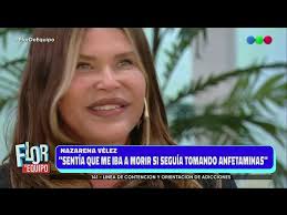Nazarena vélez recordó su adicción a las anfetaminas por una tapa de revista: Nazarena Velez Recordo Un Gran Gesto Que Tuvo Su Hija Barbie Para Que No Se Quedara En La Calle Y Sin Dinero Da La Nota