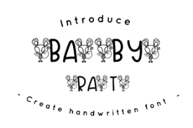 Download Baby Rat Font By Chunnapastudio Creative Fabrica Di 2020 PSD Mockup Templates