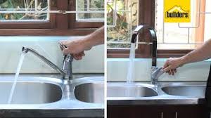 how to change a kitchen sink tap
