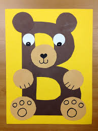 Supporting the uk's craft industry. B Is For Bear Brown Bear Preschool Alphabet Craft Letter B Craft Alphabet Art Bear Crafts Preschool Preschool Letter Crafts Alphabet Crafts Preschool