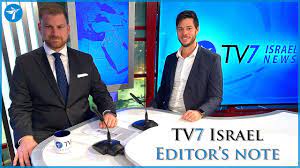 Live 24 hour news television channel from israel. Tv7 Israel Editor S Note Youtube