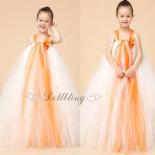 Cocktailkleid satin, kleid, braut zubehör, brautkleider, brautkleid kleid png. Ellie Braut Orange Blume Taufe 1st Birthday Herbst Land Kleid Pincess Tutu Hochzeitskleid Kleid D1018 Tutu Dress Tutu Birthday Dressbirthday Tutu Dress Aliexpress