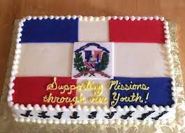 Dominican Republic Flag Cake Flag Cake Map Cake Birthday Cake For Women Elegant