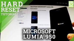 Insert a sim card not from the current network. Hard Reset Microsoft Lumia 950 Xl How To Hardreset Info