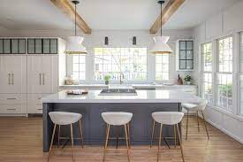 It turns out that a room covered in reclaimed wood looks just right when it also has sputnik chandeliers and a. New Mid Century Modern Kitchen Design Home Bunch Interior Design Ideas