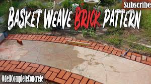 Further adding to its appeal is the fact that installing this pattern is a piece of. How To Lay Brick In A Basket Weave Pattern Great Diy Youtube
