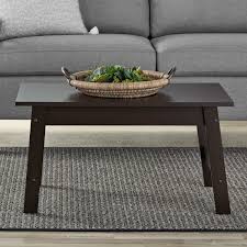 3 piece living room table sets wayfair furniture. Mainstays Pilson 3 Piece Coffee Table And End Table Set Espresso Finish Walmart Com Walmart Com