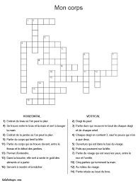 En ce2, votre enfant approfondit le programme de français du ce1 : Mots Croises Le Corps Humain Lulu La Taupe Jeux Gratuits Pour Enfants Mots Croises Mots Fleches A Imprimer Mots Croises Enfants