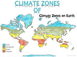 The coldest polar zone, warm and the polar climate zones fill the areas within the arctic and antarctic circles, extending from 66.5 degrees north. Climate Zones
