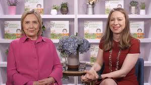 Hillary clinton appears in a painting in the book's opening pages, framed and hung on a museum wall — relegated, it seems, to history. Watch Hillary And Chelsea Clinton Talk New Book Grandma S Gardens