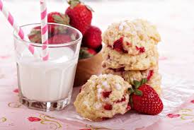 Biscotti Alle Fragole Con Panna La Ricetta Della Primavera