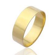 Alianca Com Aproximadamente 5 Gramas De Ouro 18k Na Largura 0 7 Cm Modelo Reto Voce Encontra Na Cheia De Graca Aliancas De Ouro Alianca Ouro