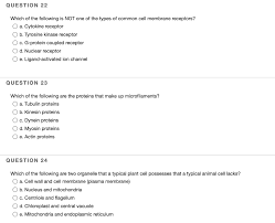 In plant cells, the cell wall gives the cell a rigid, rectangular shape. Solved Question 22 Which Of The Following Is Not One Of T Chegg Com