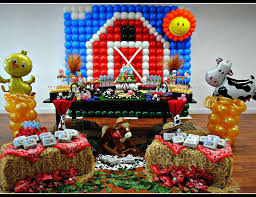 Birthday Theme For 1 Year Old Boy Barnyard Birthday Jojo S 1 Year Old Birthday Party Catch My Party Farm Themed Birthday Party Barnyard Birthday Farm Themed Party