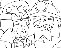 Dynamike lobs two explosive sticks of dynamite. Gale Brawl Stars Coloring Pages Print For Free A4 Wonder Day