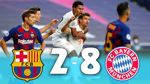 If barcelona had thought that surrendering their. Barcelona Vs Bayern Munich 2 8 Highlights All Goals 14 08 2020 Hd 1080i Youtube
