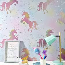 Best 57 unicorn wallpaper on hipwallpaper unicorn wallpaper. Coloroll Be Dazzled Dancing Unicorn Rainbow Glitter Wallpaper M1423