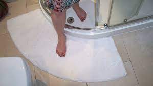 Cazsplash Curved Shower Mats Curved Shower Mat Curved Bath Mat Corner Shower Mat