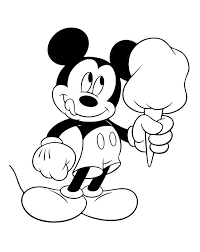 Mickey mouse head outline printable. Free Printable Mickey Mouse Coloring Pages For Kids