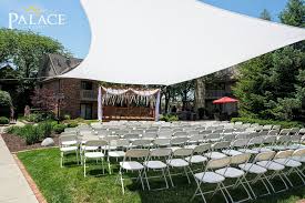 Shade Sail Chairs Arbor Draping With Wisteria For Wedding Ceremony 5 26 2018 Eastland Suites Palaceevents Outdoor Ceremony Shade Sail Outdoor Wedding