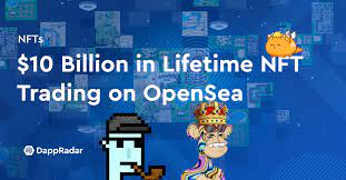 Opensea Breaks 10 Billion In Lifetime Nft Trading Volume