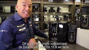 It also helps that sometimes the italians are the only ones with reasonable options at a certain price point. Delonghi Dinamica Ecam 350 15 B Volautomaat Review Youtube