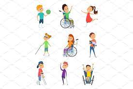 Remember that all behavior is communication. Disabled People Wheelchair For Kids Children With Disability Vector Characters In Cartoon Style Children Disa Cartoon Styles Disabled People Person Drawing