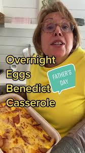 Easy Overnight Eggs Benedict Casserole Recipe