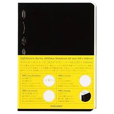 Stalogy Editor S Series 365days Notebook A6 Black Simple Notebook Planner Addicts Day Planners