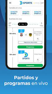 Descarga nuestra app futbolero tv plus. Directv Sports Fur Android Apk Herunterladen