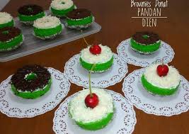 Resep Brownies Donat Pandan Oleh Dapur Dien Resep Kue Makanan Resep Labu Kuning