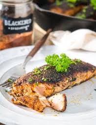This Easy 10 Minute Stovetop Blackened Salmon With Shatteringly Crispy Skin Is The Best Salmon Recipe Salmon Recipes Stove Top Blackened Salmon Salmon Recipes